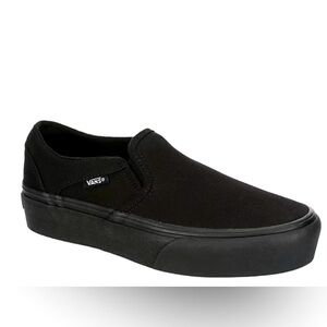 Vans Classic Slip-On Stackform in black (6.5)